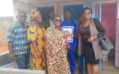 Kennedy 2 Kindergarten Restroom Keys Handed Over in Daloa