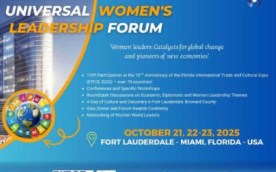 Espérance de Vie Participation in the Universal Forum of Women Leaders in Florida in October 2025