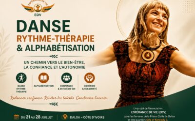 L’Association « Espérance de Vie – Projet Danse Rythme-Thérapie & Alphabétisation